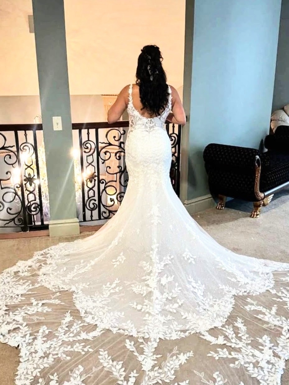 Maggie Sottero White and Black Branded Receipt and Tag